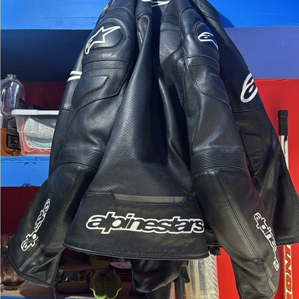 Alpinestars Black Leather Jacket